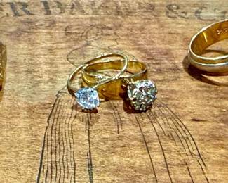 14KT GOLD Rings