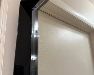 UTTERMOST Kahn Oversized Black Rectangular Mirror