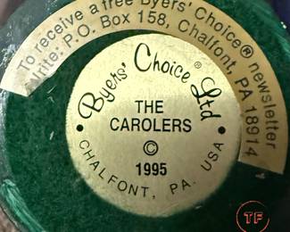 BYERS CHOICE Christmas Figurines