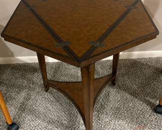 Vintage Folding Game Table
