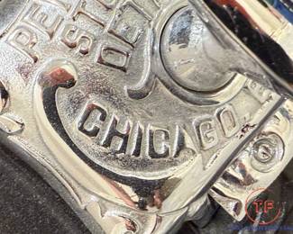 Restored Antique Late 1880s Glory Peninsular Stove Co. Detroit Chicago Buffalo No. 164 Cast Iron Pot Belly Stove