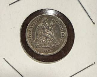 Seated Liberty Half Dime