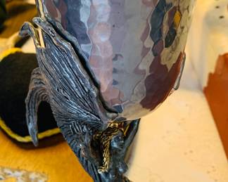 Fellowship Foundry Pewter goblet--rare