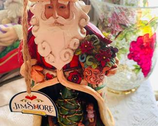 Jim Shore new in box Santa