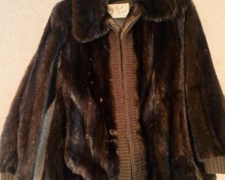 natural mink jacket
