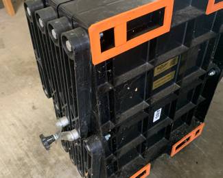 pet steps folds with rollers