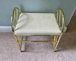 018-MBR: Vintage Vanity Stool