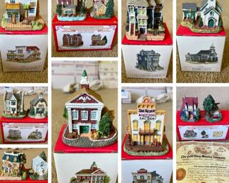 074-BON: Liberty Falls Americana Collection Figurines