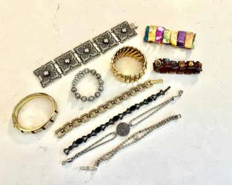 086-J: Costume Bracelet Collection