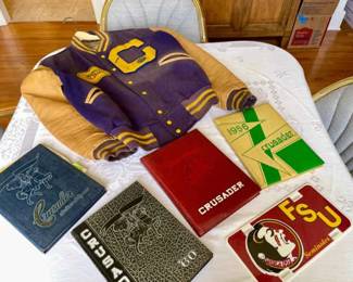 048-FHC: Belleville, IL Yearbooks and Letterman Jacket