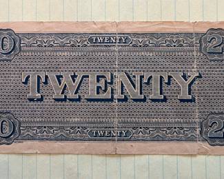 Confederate Civil War currency