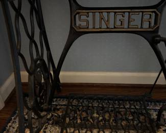 Antique Singer sewing machine