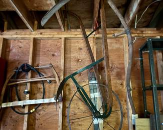 vintage farm tools