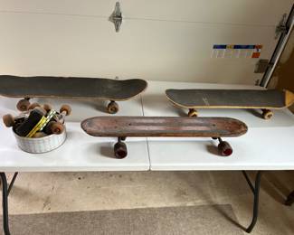 Vintage skateboards