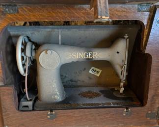 Antique Singer sewing machine