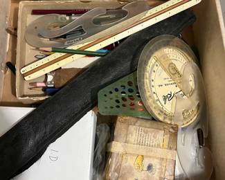 Vintage drafting equipment