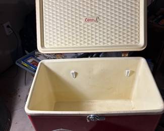 Vintage Coleman cooler