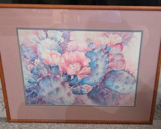 Jan Thompson Watercolor Signed