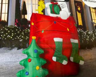 8.5 Foot Snoopy On Doghouse Inflatable