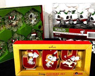 Snoopy Musical String Lights SetJoy Sign