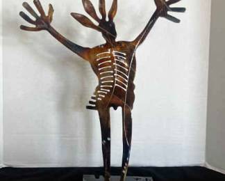 1991 Metal Southwest Sculpture