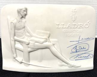 Lladro Commemorative Collector Plaque