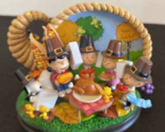 Charlie Brown Danbury Mint A Time To Give Thanks