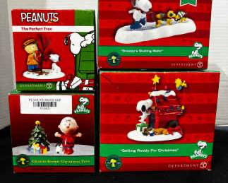 Dept 56 Peanuts Figures Plus SaltPepper Shaker