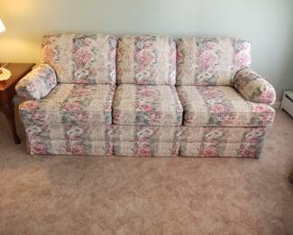 Floral couch