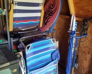 Beach chairs
