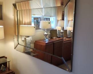 Mid-century mirror