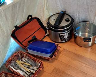 Kitchen cookware and utensils