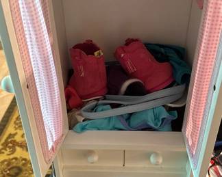 Badger Basket Doll Armoire 