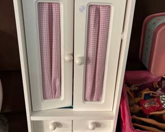 Badger Basket Doll Armoire 