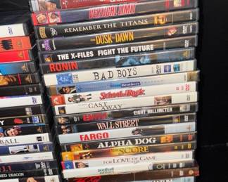 Assorted DVDs 