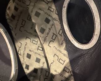 Nuovedive Black Leather Hobo Bag 