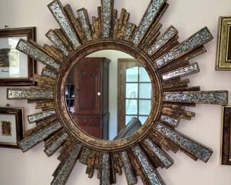 Sunburst Wall Mirror 