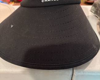 Black Chanel Visor
