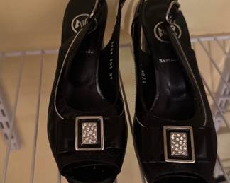 Women's Black Dressy Sandals 