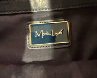 Grey Moda Luxe Cable Knit Bag 