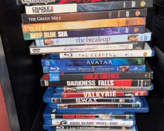 Assorted DVDs/Blu-ray 