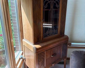 antitque china hutch 