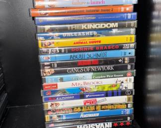 Assorted DVDs 