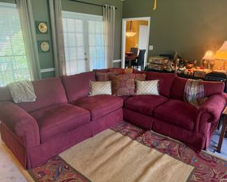 Red Sectional