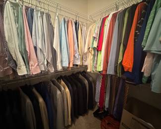 Men's XXL XL golf clothing, suits, short, shirts