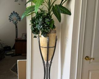 Silk Tall Tree with Stand 