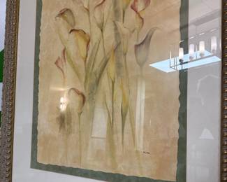 "Blushing Calla Lilies" by Cheri Blum 