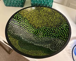Dot Art Painted Bowl 