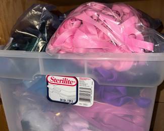 ribbons assorted colors 