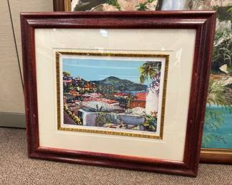 "View toward the Harbor, St. Thomas" by Jonna White 